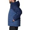imageColumbia mens Grand Trek III Down Hooded JacketDark Mountain  Collegiate Navy