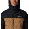 imageColumbia mens Grand Trek III Down Hooded JacketDelta  Black
