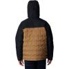 imageColumbia mens Grand Trek III Down Hooded JacketDelta  Black