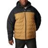 imageColumbia mens Grand Trek III Down Hooded JacketDelta  Black