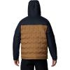 imageColumbia mens Grand Trek III Down Hooded JacketDeltaBlack