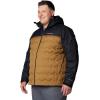 imageColumbia mens Grand Trek III Down Hooded JacketDeltaBlack