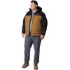 imageColumbia mens Grand Trek III Down Hooded JacketDeltaBlack