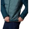 imageColumbia mens Grand Trek III Down Hooded JacketMetal  Night Wave