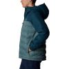 imageColumbia mens Grand Trek III Down Hooded JacketMetal  Night Wave