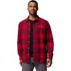 imageColumbia mens Pitchstone Heavyweight Flannel IiMountain Red Macro Buffalo Tartan