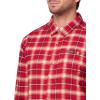 imageColumbia mens Pitchstone Heavyweight Flannel IiMountain Red Railway Tartan