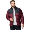 imageColumbia mens Powder Lite Ii JacketRich WineBlack