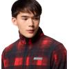 imageColumbia mens Steens Mountain Printed JacketSail Red Omblur