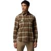 imageColumbia Mens Roughtail Stretch Flannel Long SleeveSurplus Green Tracking Check