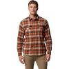 imageColumbia Mens Roughtail Stretch Flannel Long SleeveTobacco Tracking Check
