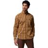 imageColumbia Mens Sharptail Long Sleeve Yarn Dye ShirtMaple Sugar Triple Check