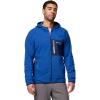 imageColumbia mens Fast Trek Overlay Hooded Full ZipMountain BlueCollegiate Navy