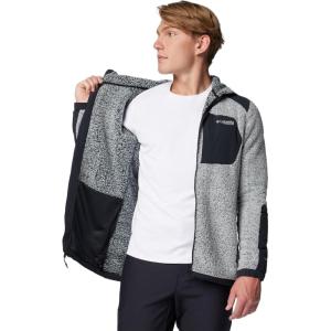 imageColumbia Mens Arctic Crest Sherpa Full ZipWhiteBlack