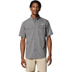 imageColumbia Mens Blood and Guts V Short Sleeve ShirtCity Grey