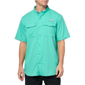 imageColumbia Mens Blood and Guts V Short Sleeve ShirtGlaze Green