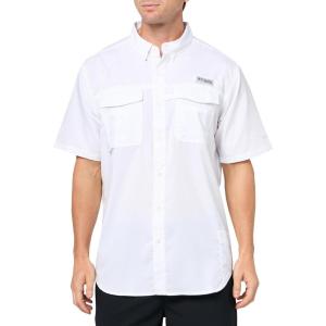 imageColumbia Mens Blood and Guts V Short Sleeve ShirtWhite