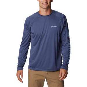 imageColumbia Mens Fork Stream Long Sleeve ShirtDark Mountain