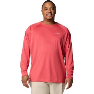 imageColumbia Mens Fork Stream Long Sleeve ShirtSunset Red