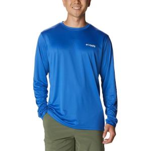 imageColumbia Mens Fork Stream Long Sleeve ShirtVivid BlueFlorida