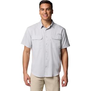 imageColumbia Mens PFG Backwater Short Sleeve ShirtCool Grey