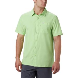 imageColumbia Mens PFG Slack Tide Camp ShirtJade Lime