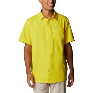 imageColumbia Mens PFG Slack Tide Camp ShirtLaser Lemon