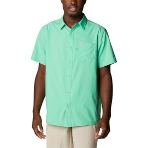 imageColumbia Mens PFG Slack Tide Camp ShirtLight Jade