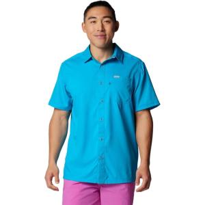 imageColumbia Mens PFG Slack Tide Camp ShirtOcean Blue