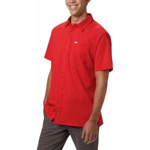 imageColumbia Mens PFG Slack Tide Camp ShirtRed Spark