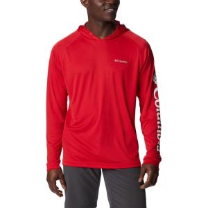 imageColumbia Mens PFG Uncharted HoodieMountain Red