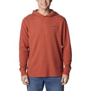 imageColumbia Mens PFG Uncharted HoodieWarp Red Heather