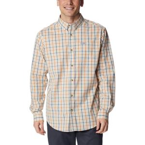 imageColumbia Mens Rapid Rivers Ii Long Sleeve ShirtAncient Fossil Multi Gingham Orange