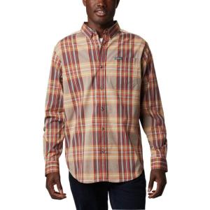 imageColumbia Mens Rapid Rivers Ii Long Sleeve ShirtFlame Orange Multi Plaid