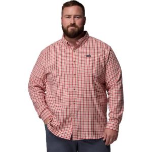 imageColumbia Mens Rapid Rivers Ii Long Sleeve ShirtMtn Red Trail Crossing Gingham