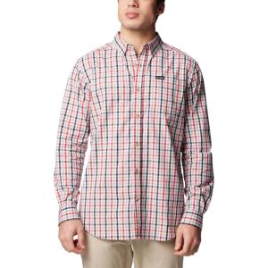 imageColumbia Mens Rapid Rivers Ii Long Sleeve ShirtSail Red Everyday Gingham