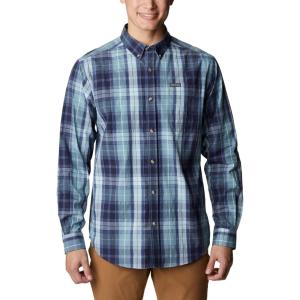 imageColumbia Mens Rapid Rivers Ii Long Sleeve ShirtSpring Blue Multi Plaid