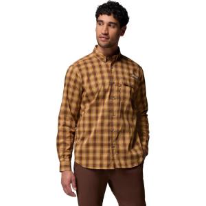 imageColumbia Mens Sharptail Long Sleeve Yarn Dye ShirtMaple Sugar Triple Check