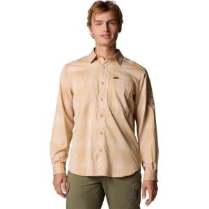 imageColumbia Mens Silver Ridge Utility Lite Plaid Long SleeveCanoe Large Blur Check