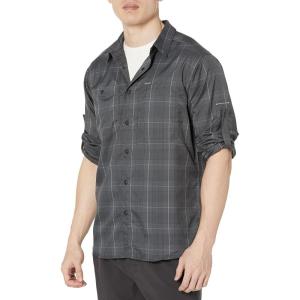 imageColumbia Mens Silver Ridge Utility Lite Plaid Long SleeveShark Trail Crossing Plaid