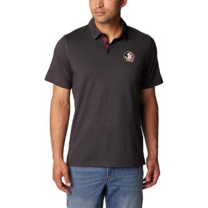 imageColumbia Mens Tech Trail PoloFsu  Black