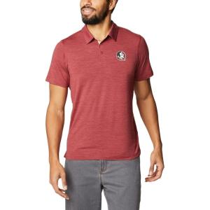 imageColumbia Mens Tech Trail PoloFsu  Cabernet