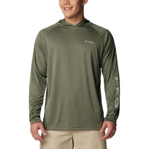 imageColumbia Mens Terminal Tackle HoodieCypressCool Grey Logo