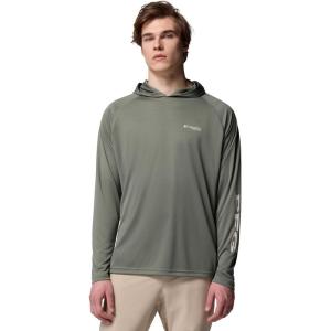 imageColumbia Mens Terminal Tackle HoodieCypressDark Stone Logo