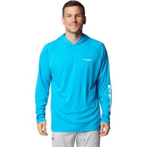 imageColumbia Mens Terminal Tackle HoodieOcean BlueWhite Logo