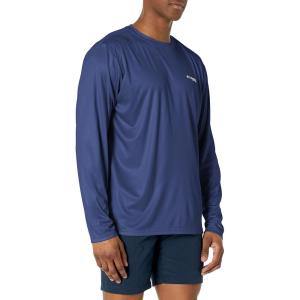 imageColumbia Mens Terminal Tackle PFG Fish Flag Long Sleeve Shirt DiscontinuedCarbonAncient Fossil Alaska Fish