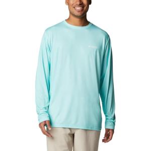 imageColumbia Mens Terminal Tackle PFG Fish Flag Long Sleeve Shirt DiscontinuedGulf StreamFl Fish