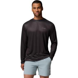 imageColumbia Mens Terminal Tackle PFG Fish Flag Long Sleeve Shirt DiscontinuedSharkCypress