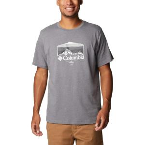 imageColumbia Mens Thistletown Hills Short SleeveCity Grey HeatherHikers Graphic
