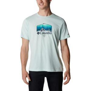 imageColumbia Mens Thistletown Hills Short SleeveIcy Morn HeatherHikers Graphic